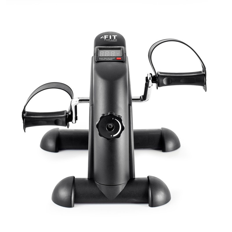 Mini Vélo D'Appartement Compact – Pédalier Sous Bureau Avec Écran LCD, Résistance Réglable, Entraînement Jambes & Bras, Maison & Bureau